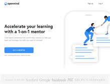 Tablet Screenshot of openmindlearning.com